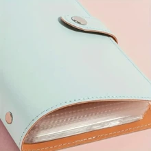 A 100-Page Rectangular Banknote Storage Book, Cash Savings Book, Accounting Notebook For Saving Money, Capable Of Holding Cash And Banknotes, A Large-Capacity Cash Notebook Specially Designed For Storing Coins, Stamps And Cards. - 彩色 - 查看 7