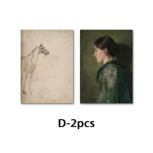 13件套复古秋季画廊墙饰套装，暖色调乡村风景帆布画，温馨秋季家居装饰，优雅墙面艺术，中性色调客厅装饰，卧室墙面装饰，农舍风格装饰，客厅家居装饰，复古秋叶画，波西米亚风季节性墙面艺术海报，无框复古秋季家居装饰 - 彩色 - 查看 11