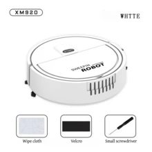 Ultra-Thin Mini Robot Vacuum Cleaner, Quiet Design, Slim Model Suitable For Carpets And Hardwood Floors, Ideal Choice For Home And Office