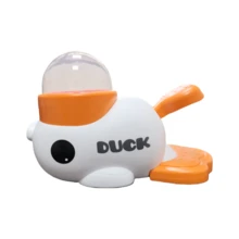 Push-Activated Dog Treat Dispenser Toy - Slow Feeder Interactive Food Bowl, Duck-Shaped Design To Encourage Healthy Eating And Mental Stimulation, Durable Plastic Material, Suitable For All Dog Breeds, Dog Snacks Toys - Multicolor - View 15