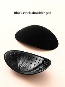 1 Pair Silicone Shoulder Pads, Shoulder Beauty Enhancer, Anti-Slip Narrow Edge Self-Adhesive Invisible Seamless Shoulder Pads - Multicolor - View 12