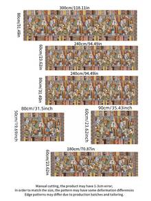 1pc Bohemian Style Luxury Velvet Runner Rug, New Year & Ramadan Collection, Suitable For Living Room, Dining Room, Study, Bedroom, Hallway, Laundry Room, Bedroom, Living Room, Study, Gaming Room, Corridor, Personalized Home Decor, Fashion Home, This Year's New Style, All Season, Upgraded Fabric, Skin-Friendly, Machine Washable, Easy To Clean, Multiple Sizes Available, Versatile