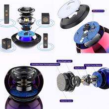 Bocina Bluetooth para regadera a prueba de agua - Rosa - Ver 4