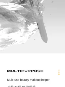 Stainless Steel Precision Eyebrow Tweezers Set, Small Clamps, Tweezers, Leather Case, Eyebrow Clip Pliers, False Eyelash Tools - Multicolor - View 9