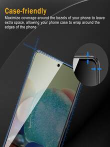 2片装防窥隐私钢化玻璃屏幕保护膜，兼容小米15t 14t 13t Poco C75 C65 C85 Redmi 14c 15c 13c A4 A5 4G 5G Note 13 14/兼容三星Galaxy A56 A55 A36 A35 A16 A26 A17 A07 S25 Ultra S24 FE，9H防爆防刮，防窥光滑油槽，适用于办公室/地铁等场所的防窥保护膜 - 黑色 - 查看 12