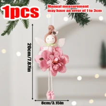 1pc New Spring Artificial Flower Angel Fairy Creative Pendant, Suitable For DIY Home, Holiday And Party Decoration. Applicable For Indoor And Outdoor Garden, Living Room. Ideal For New Year, Valentine's Day, Mother's Day, Easter, Wedding Decoration, And Also A Perfect Birthday Or Anniversary Gift. - Multicolor - View 11