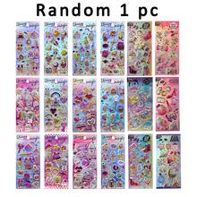 12pcs Shiny Sequin Sticker Set: Cute Shiny Stickers With Fashion Makeup, Heart And Fantasy Themes, Suitable For Diaries, Scrapbooks, DIY Crafts, Phone Cases And Stationery Decoration, Colorful Glitter Stickers To Inspire Adult Creativity, Decorate And Beautify, Also Can Be Used As Adorable Fun Decorative Stickers On Water Bottles, Toys, Refrigerators And Phones - 3D Embossed Stickers - View 9