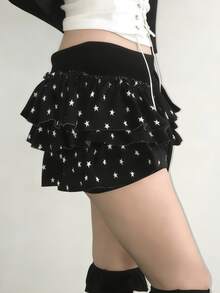 1件 时尚百搭高端设计休闲/度假半身裙 - 彩色 - 查看 2