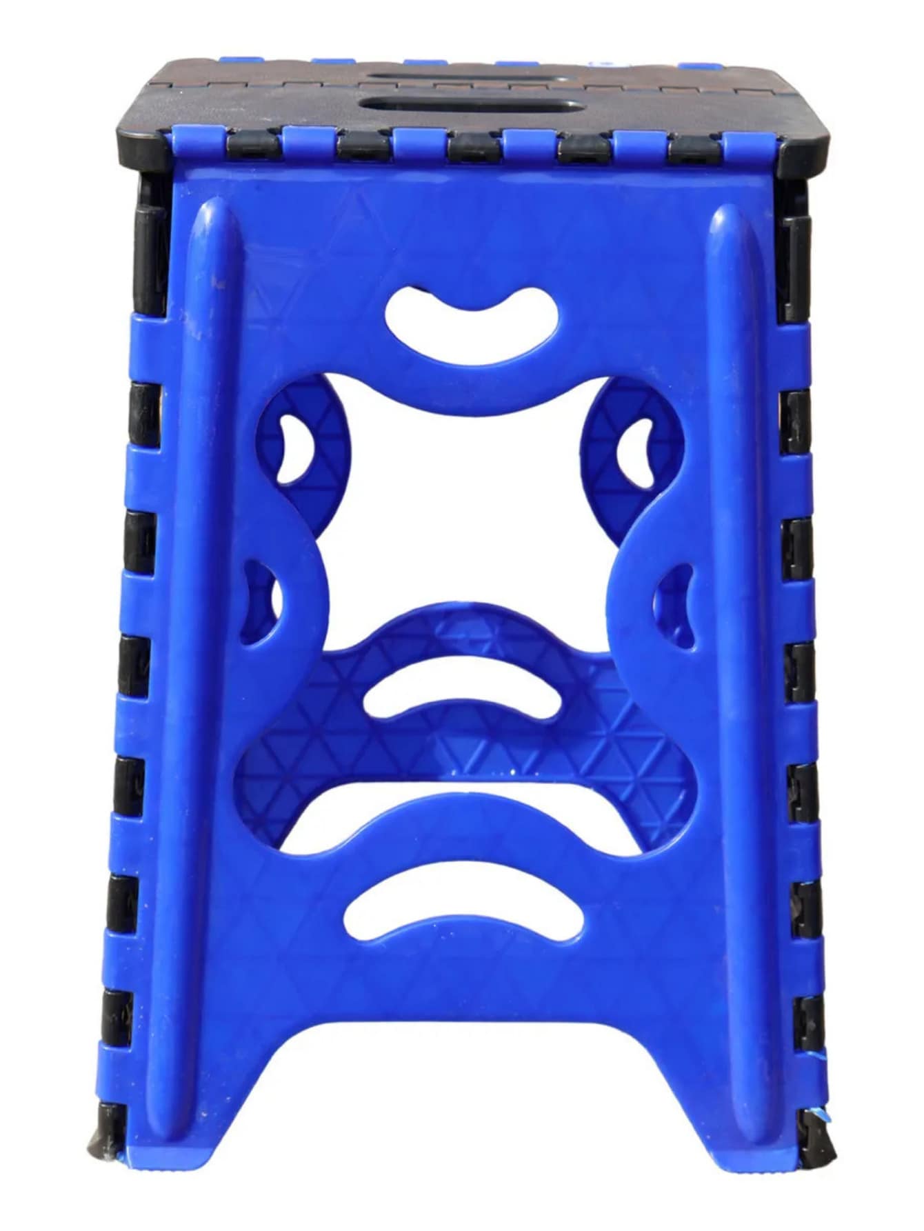 Banco Plegable Grande Portatil Plastico Soporta 120kg 1pz Acabado De La Estructura Mate Color Verde Pastel