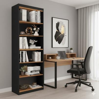 House Furniture Stores Estante Livreiro Gold Cores