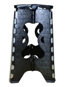 Banco Plegable Grande Portatil Plastico Soporta 120kg 1pz Acabado De La Estructura Mate Color Verde Pastel - Gris - Ver 5