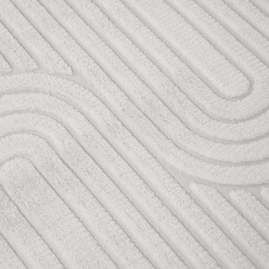 Embossed Tufted Rug Arches Geo Waffle Ribbed Bubble Cable Knit Textured Soft Cosy Plush Plump Fleece Faux Fur Jacquard Anti-Slip Indoor Runner Mat Carpet - Stone Arches - View 1