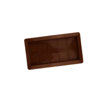 Large Rectangular Chocolate Bar Mold - Made Of Silicone, Ideal For Baking Candies And Cakes, Essential Kitchen Tool
