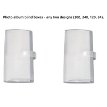 1/3件装 3英寸相册书，票夹，多功能收纳册，观星者，明信片，三格收纳盒，旅行回忆收藏家，女神必备，全球粉丝，照片收藏爱好者，通用 - 透明色 - 查看 11