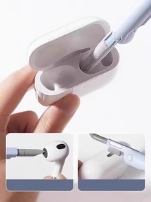 Kit de limpieza multifuncional 7 en 1, cepillo limpiador de teclado para portátil, auriculares, teléfono, herramienta para eliminar el polvo - Multicolor - Ver 5