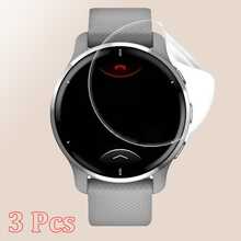 3 Pcs Soft TPU Clear Screen Protector Compatible With Garmin Venu 2S Film Men/Women,3D Cover Anti-Scratch Protective Film Compatible With Garmin Venu 2S Smartwatch Accessories - With Venu 2S - View 9
