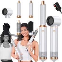 ATOPSKINS 自动卷发造型器 | 沙龙级卷发/直发/柔顺/蓬松造型 | 告别毛躁，打造内卷/外卷发和轻盈刘海 | 圣诞新年礼盒套装 | 适合所有发质，方便旅行携带（居家/日常/约会/派对/沙龙/度假）（铂金款） - 白色 - 查看 14