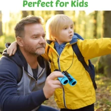 1pc Binoculars Set For Teens - Hiking & Educational Learning High Definition Binoculars - Ideal Birthday Gift! - Multicolor - View 11
