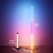 Corner Floor Lamp Smart RGB-IC LED Corner Lamp With App And Remote Control 16 Million Colors & 68+ Scene, Music Sync, Timer Setting - Ideal For Living Rooms, Bedrooms, And Gaming Rooms - RGBIC Dream Color - View 12