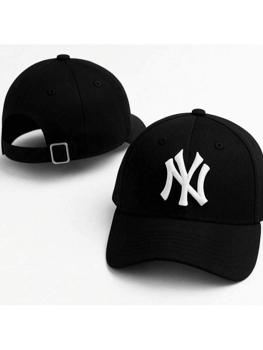 NY New York Blogger Unisex Cap For Men And Women - 黑色 - 查看 1