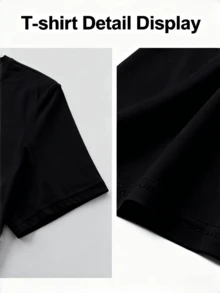 Camiseta con Dicho Divertido - Negro - Ver 3