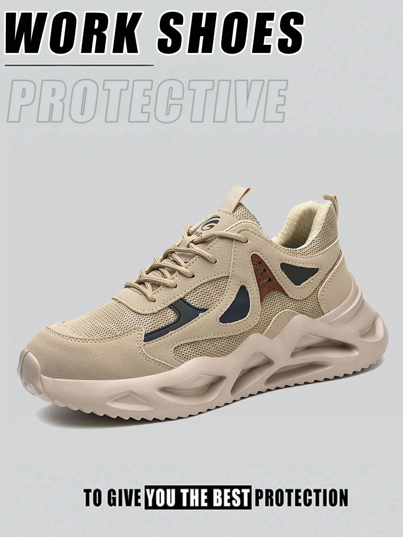 Zapatos con punta de acero para hombres, ligeros, suaves y duraderos. Botas de trabajo para mujeres, resistentes, cómodas y antideslizantes, adecuadas para sitios de construcción, jardinería, almacenes, mantenimiento diario y otras ocasiones. Zapatos deportivos de protección con forja al aire libre, resistentes a la perforación, un regalo ideal para familiares y amigos.