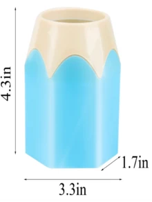 1 hộp đựng bút hình bút chì, hộp đựng bút chì, cốc đựng bút để bàn dễ thương, hộp đựng cọ trang điểm, lọ đựng bút chì, giá đựng văn phòng phẩm hoạt hình, hộp đựng văn phòng phẩm sáng tạo, thích hợp cho văn phòng, trang trí nhà cửa, hộp đựng bút hình bút chì sáng tạo, hộp đựng đồ để bàn dung tích lớn, cốc đựng bút để bàn dễ thương, hộp đựng cọ trang điểm, giá đựng văn phòng phẩm hoạt hình nhiều màu sắc, thích hợp cho trường học, văn phòng, trang trí bàn làm việc tại nhà, món quà tuyệt vời cho bạn bè, học sinh. - Nhiều màu - Xem 3