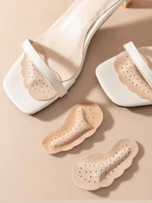 1pair Of Summer Anti-Slip Insoles And Forefoot Pads, Leather Forefoot Stickers, Self-Adhesive Invisible Anti-Slip Forefoot Patches, Specially Designed For Women's High Heels Insulation, Galentines, Puppy, Carnival, Party Decorations, Shoe, Spring Summer Picks, Brides Maid Gifts, Room, Bedroom Decor, Bedroom Decor, Beach, Travel, For Men, For Women, Vacation,Women's Day,Travel Essentials,Wedding Favours,Y2k,Bedroom,Car Accessories Women,Kitchen Decor,Cute Stuff - Multicolor - View 2