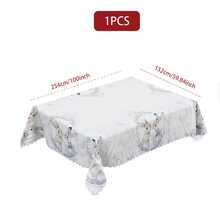 1pc/36pcs Pastel Blue Plaid Easter Happy Tablecloth, Easter Bunny Egg And Farmhouse Design, Spring And Summer Tabletop Decor, Easter Gift, Ideal For Indoor Outdoor/Easter Party And Home Decoration, Easter Decor, Farmhouse Decor - Multicolor - View 19