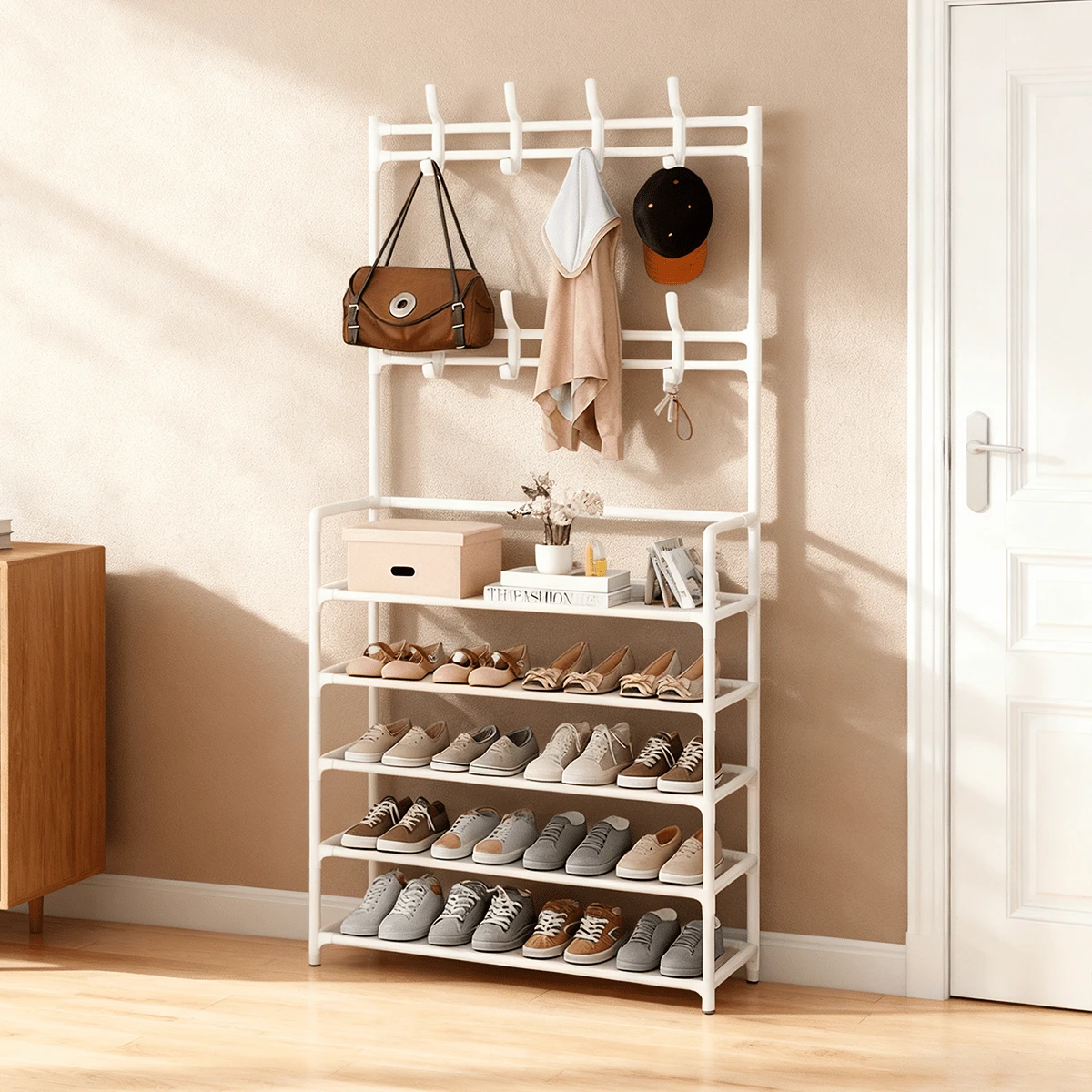 Shoe Racks - Weiss - Übersicht 1