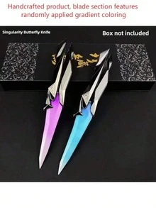 Valorant Singularity 可折疊 ABS 塑料遊戲複製品，手指技巧訓練指尖玩具，Cosplay 與影片拍攝道具，生日、聖誕節、復活節與新年的理想禮物 - 彩色 - 查看 9
