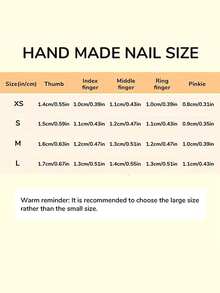 10片手工美甲贴纸，中号长方形，粉白配色，纯净温柔，可爱甜美，营造柔和的雪景冬日氛围，适合女性和女孩，四季皆宜，适合节日和日常佩戴。美甲用品，手工按压式美甲贴片。 - 粉色 - 查看 4