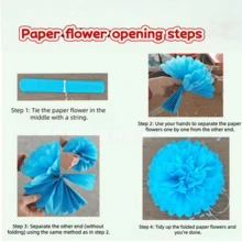 12 كرة زهرية من الورق الأخضر، ديكور حفلة الزفاف، خلفية ديكور حفلة عيد الميلاد، بومبوم مناسبة لديكور العطلات، الذكرى السنوية، الزفاف، عيد الحب - أخضر - مشاهدة 2