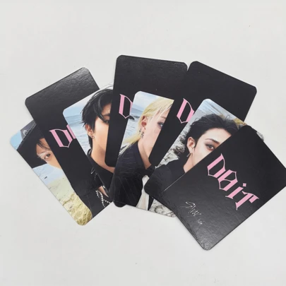 8 piezas Conjunto de tarjetas fotográficas individuales del nuevo álbum "DOIT" de SK-Z | Tarjetas fotográficas personales de ídolos - Ideal para fans, decoración de diarios, tarjetas LOMO, obras de arte vibrantes, impresión de alta calidad, exhibición y regalos, mercancía de fans, material de tarjeta duradero