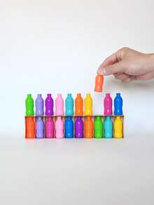Color Match Bottle - A Party Game That Stimulates Memory And Cognitive Abilities, A Strategic Board Game Suitable For Friend Interaction And Improving Cognitive Skills. It Is The Perfect Choice For Party Supplies, Christmas, Birthdays And Holiday Gifts. A Fun Group Game, And Also A Unique Christmas Gift.