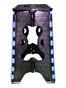 Banco Plegable Grande Portatil Plastico Soporta 120kg 1pz Acabado De La Estructura Mate Color Verde Pastel - Morado - Ver 3