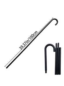 万圣节派对道具 服装道具 全黑手杖 魔术师手杖 林肯手杖 - 彩色 - 查看 4