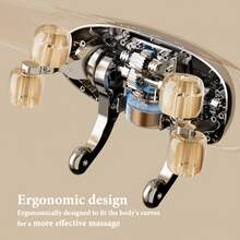 智能颈部按摩器（带加热功能），USB充电（2000mAh锂电池）。智能定时、人工揉捏、双向揉捏按摩、多种按摩模式，适用于颈部、背部、腿部和肩部按摩。送给父母和朋友的完美礼物。