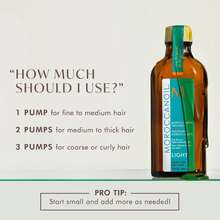 Light Hair Treatment Oil - Traitement Moroccanoil - Lätt hårvårdsolja - Visa 8