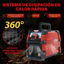 Fuerte arranque de arco, soldadura estable! Soldador de inversor portátil 110V, garaje/sitio de trabajo con acompañante, opción de artesano - Tipo de Enchufe B USA (110-127V) - Ver 2