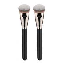 Bộ cọ trang điểm nền 1 món dành cho trang điểm dạng lỏng, bộ cọ Kabuki chuyên nghiệp để tán kem nền dạng lỏng, kem nền và phấn phủ, dùng để làm mịn da, che khuyết điểm, du lịch, đồ dùng thiết yếu khi đi du lịch, quà tặng ngày Valentine, giá rẻ, cọ trang điểm du lịch, quà tặng cho phụ nữ, chuyên gia trang điểm, bộ trang điểm chuyên nghiệp hoàn chỉnh. - 2 chiếc - Xem 4