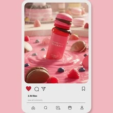 Arabiyat Sugar - Berries Cream Macaron 100ml Eau de Parfum för Kvinnor - Fruktig blommig - Visa 3