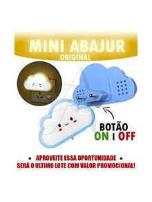 LUMINÁRIA INFANTIL ABAJUR TEMATICO NUVEMQUARTO BEBE LUZ LED NOTURNA AJUDA SONO ABAJOUR TOMADA BIVOLT COM BOTÃO LIGA E DESLIGA PAREDE ENFEITE DECORAÇÃO CRIANÇA MENINA MENINO UNISSEX ILUMINARIA NUVEM COLORIDA VERDE - Multicolorido - Visão 5
