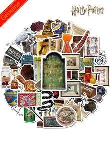 50 Pcs Classic Magic World Movie Poster Sticker, Harry Potter Series Characters Stickers,Vinyl Waterproof Decals For Water Bottle Laptop Bumper Bottle Water Bottle Computer Cell Phone Hat Car Fun Stickers For Teens Adults,Souvenir Gift Birthday Gifts - Multicolor - View 8