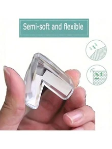 24pcs/4pcs Set Premium Baby Corner Guards - Protect Your Baby From Sharp Edges And Corners - Suitable For Tables, Cribs, Fireplaces Etc. - Easy Installation - Perfect For Thanksgiving, Baby Showers, Home Decor And Gifts