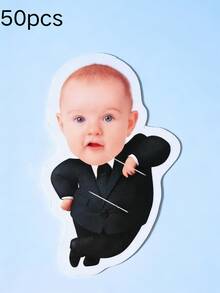 10/25/50/100/150 chiếc, Giấy ảnh hình dạng bất thường được cá nhân hóa, Thiệp chèn tùy chỉnh cho Bé/Sếp - Thiết kế tùy chỉnh, Phù hợp cho mọi loại tiệc tùng, họp mặt và lễ kỷ niệm, Bộ quà tặng tiệc trẻ em, Thiệp tùy chỉnh, Thiệp chèn hình kẹo mút, Quà tặng kẹo, Lý tưởng cho quà sinh nhật, quà Ngày Valentine, quà tặng phù dâu, quà Giáng sinh, trang trí Giáng sinh, quà Lễ Tạ ơn, quà Năm mới và trang trí tiệc. - Phong cách nhiều màu 6 - Xem 11