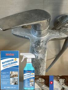 jakehoe 便捷浴室清洁剂,一次性浴室玻璃及水槽清洁剂,适用于家用浴缸、玻璃淋浴房、不锈钢水槽、水龙头、花洒。可去除污垢和水垢。新旧款随机发货(新年、斋月等节日),可作为礼物送给好友。 - 彩色 - 查看 10