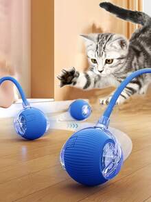 Automatic Electric Cat Toy, Smart Rolling Ball, Interactive Gravity Rolling Ball Toy, Keeps Cats Entertained And Reduces Boredom - Multicolor - View 9