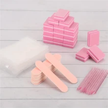 1/5/10 Set Disposable Manicure Kit: Mini Nail Files, Buffers, And Adhesive - Formaldehyde-Free, Suitable For Daily, Makeup Room Decor - Multicolor - View 4