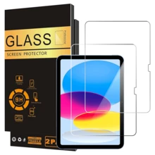 [2 Pack]Tempered Glass Screen Protector For IPads 11th 10th 9th 8th 7th Generation (10.2 Inch, IPads 9/8/7, 2021&2020&2019) Compatible Apple Pencil - 無色 - 查看 1